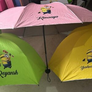 Personalised Minion Printed Kids Umbrella