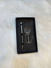 Personalised Pen and Keychain Combo