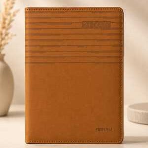 Executive corporate branded diary with custom logo for professional use and gifting
