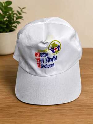 Promotional cap with custom logo for corporate events and branding