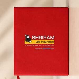 Custom corporate diary with logo printing for branding and professional use